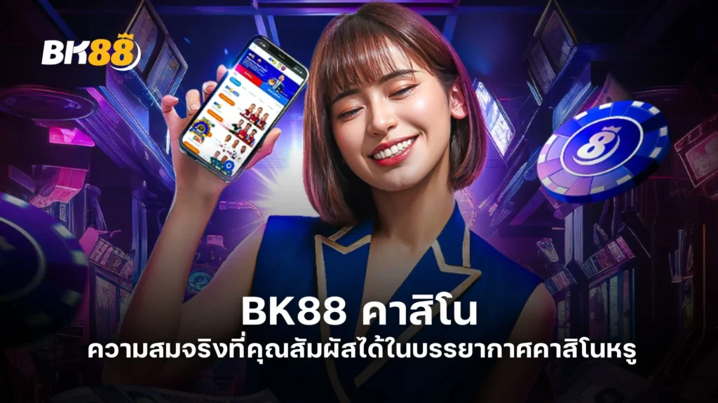 BK88 คาสิโน ความสมจริงที่คุณสัมผัสได้ในบรรยากาศคาสิโนหรู